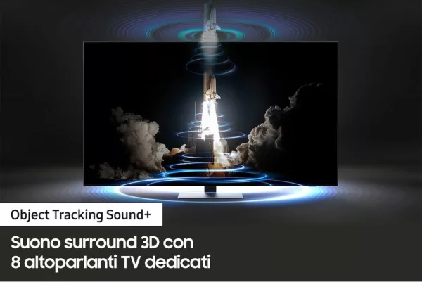 Samsung QN800A Série 8 Smart TV qled 8k 85'' - acier inoxydable – Image 8