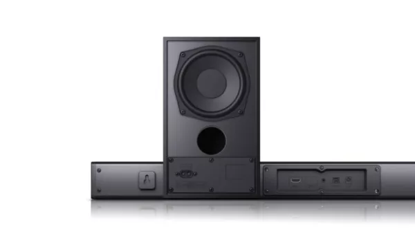 Sharp HTSBW182 Slim Soundbar avec caisson de basses sans fil – 160 w – 2.1 canaux – noir – Image 4
