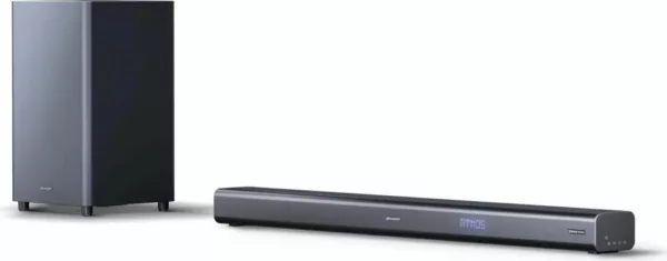 Barre de son Sharp HTSBW460 avec caisson de basses sans fil – 440 w – 3.1 canaux – noir – Image 5