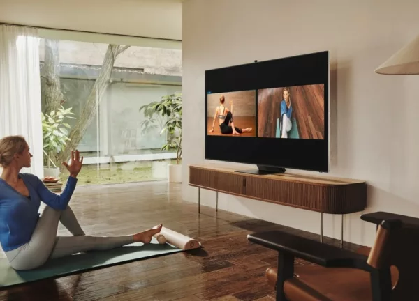 Samsung QE85QN800BTXZT Qn800B Smart tv 85 "qled 8k - acier inoxydable – Image 9