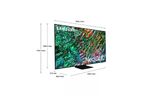 Téléviseur intelligent Samsung QE85QN90BATXZT Qn90B 85" qled 4k - noir – Image 10