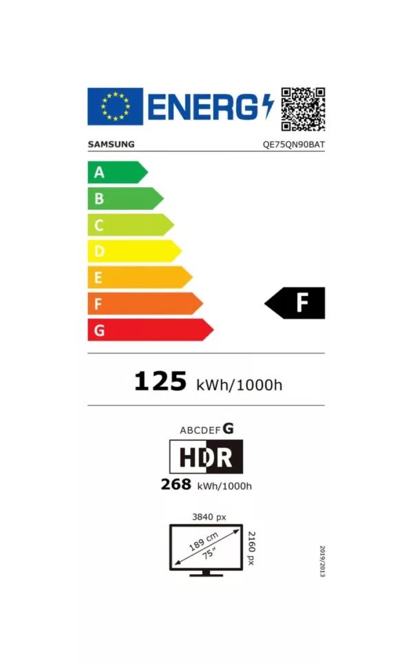 Samsung QE75QN90BATXZT Qn90B Téléviseur intelligent 75" qled 4k - noir – Image 11