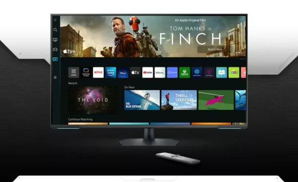 Moniteur de jeu UHD Samsung LS43CG700NUXEN Odyssey Neo G7 de 43 pouces – Blanc – Image 7