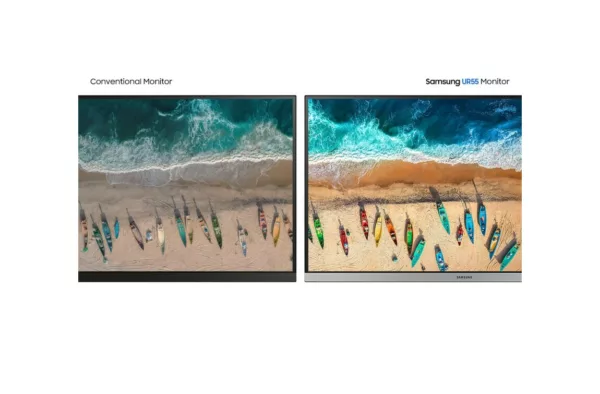 Samsung LU28R550UQPXEN Ur55 Moniteur UHD IPS 28" - noir – Image 7