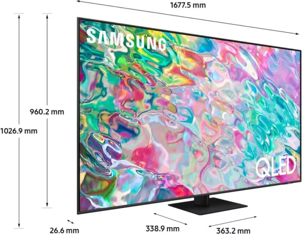 Samsung QE75Q70CATXZT 7 Smart tv 75'' qled 4k – gris titane – Image 7