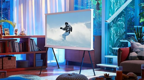 Samsung QE55LS01BGUXZT Ls Smart tv 55" qled 4k - blanc – Image 4