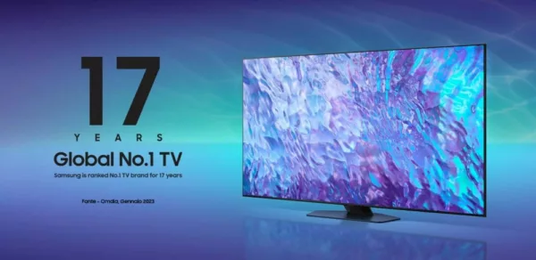 Samsung QE55Q80CATXZT 8 Smart tv 55'' qled 4k – argent carbone – Image 3