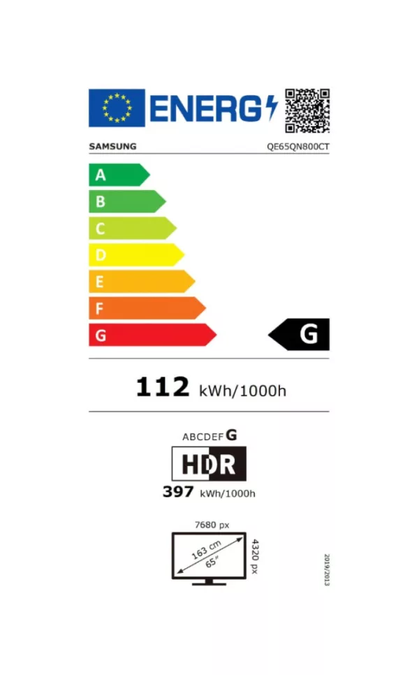 Samsung QE65QN800CTXZT 8 Téléviseur intelligent qled 8k 65'' – noir titane – Image 4