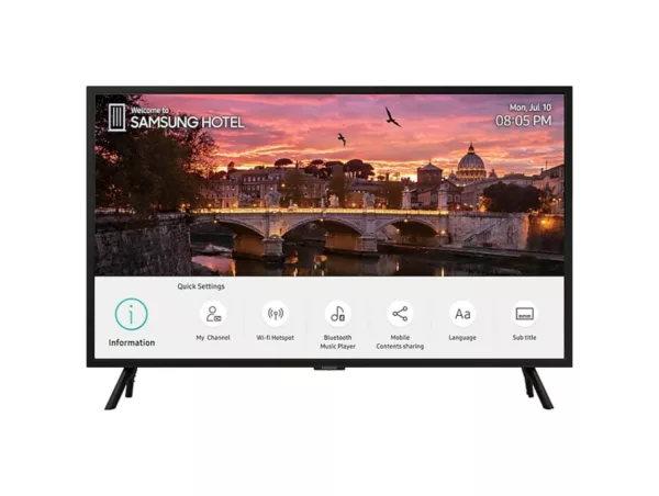 Samsung HG32CF800EUXEN téléviseur d'hôtel 32" qled - noir