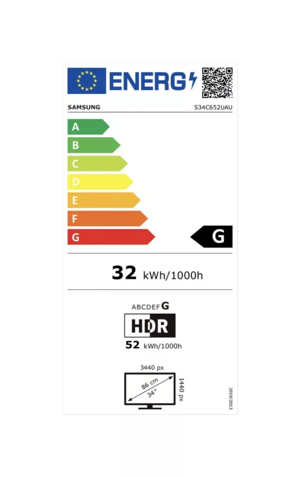 Samsung LS34C652UAUXEN Hrm Viewfinity S6 Moniteur incurvé va 34" lg - noir – Image 13