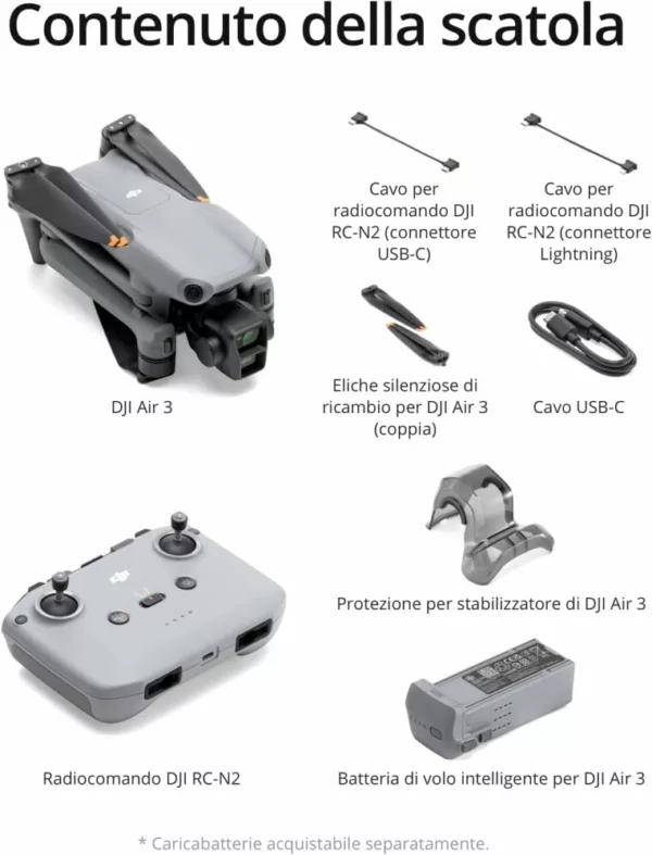 Drone Dji DJA3N1 Air 3 - gris – Image 3