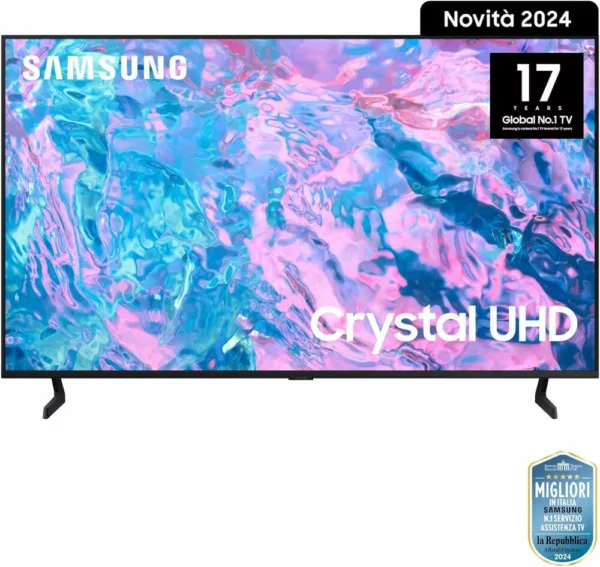Samsung UE43CU7090UXZT Crystal Smart tv 43" led uhd 4k - noir – Image 2