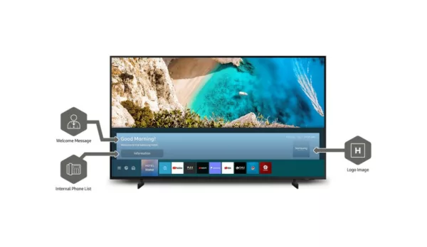 Samsung HG50AU800EEXEN Hau8000 téléviseur d'hôtel 50'' uhd - noir – Image 8