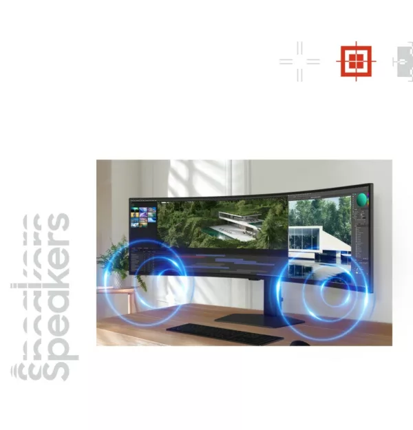 Samsung LS49C950UAUXEN Hrm Viewfinity S9 Moniteur incurvé double QHD de 49 pouces - noir – Image 13