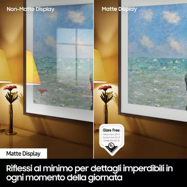 Samsung QE50LS03DAUXZT The Frame Smart tv 50'' qled 4k - noir – Image 4