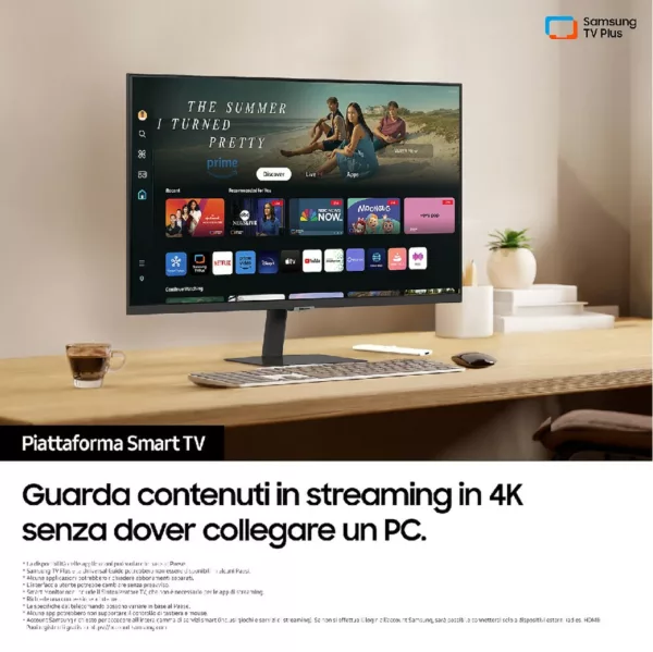 Samsung LS32DM700UUXEN Series M7 Moniteur intelligent va 32'' uhd – noir – Image 2