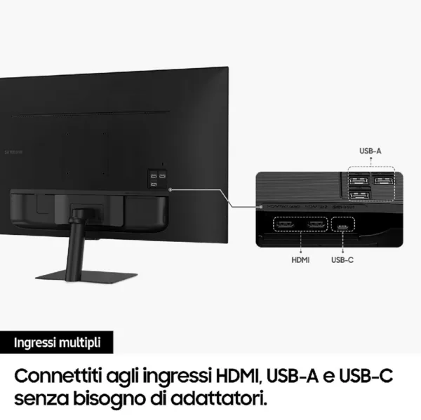 Samsung LS32DM700UUXEN Series M7 Moniteur intelligent va 32'' uhd – noir – Image 5