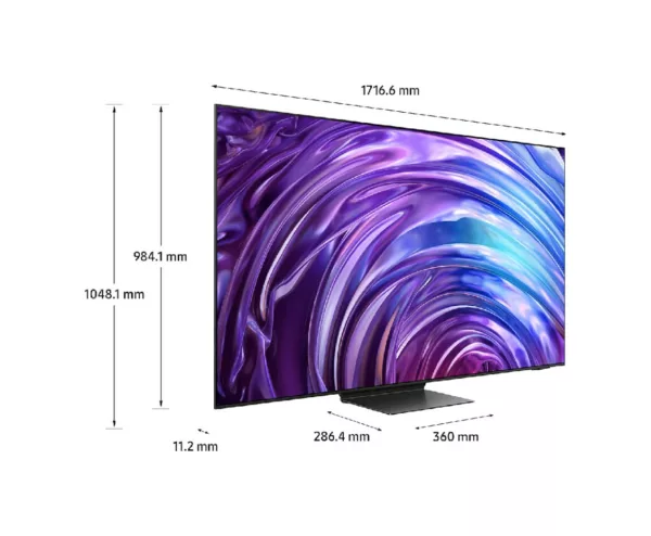Samsung QE77S95DATXZT Série 9 Smart tv 77'' oled 4k – noir graphite – Image 6