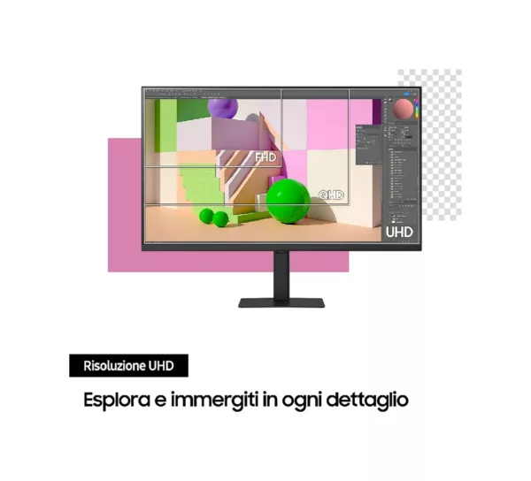 Samsung LS27D700EAUXEN Viewfinity S7 Moniteur plat ips uhd 27'' - noir – Image 9