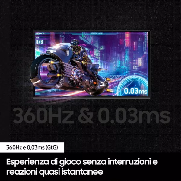 Samsung LS27DG600SUXEN Odyssey G6 Moniteur de jeu QHD Slim OLED de 27 pouces - Argent – Image 14