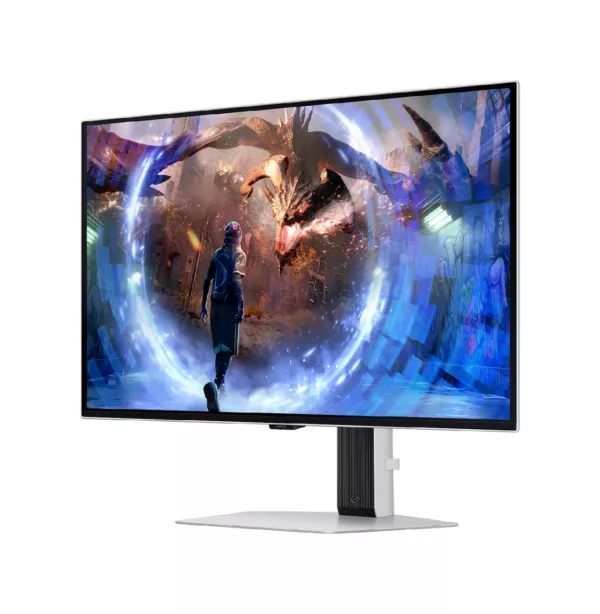 Samsung LS27DG600SUXEN Odyssey G6 Moniteur de jeu QHD Slim OLED de 27 pouces - Argent – Image 2