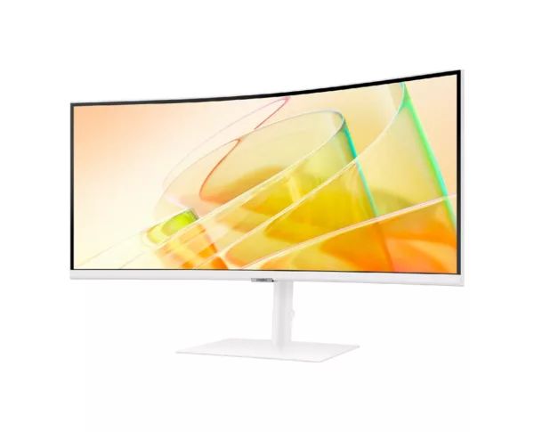 Samsung LS34C650TAUXEN Viewfinity S6 Moniteur incurvé va 34'' ultra large - blanc – Image 2