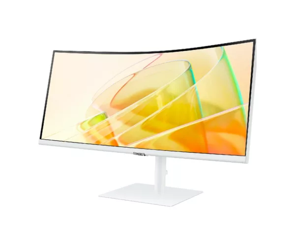 Samsung LS34C650TAUXEN Viewfinity S6 Moniteur incurvé va 34'' ultra large - blanc – Image 6