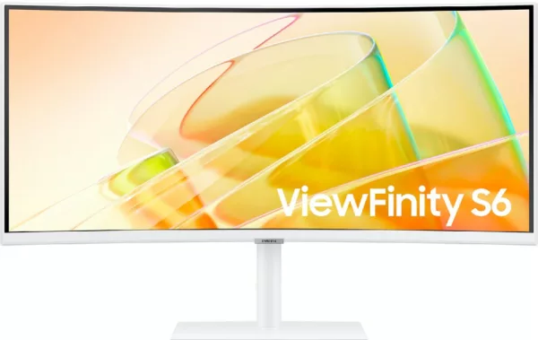Samsung LS34C650TAUXEN Viewfinity S6 Moniteur incurvé va 34'' ultra large - blanc