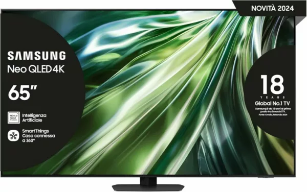 Samsung QE65QN90DATXZT Smart tv 65'' neo qled 4k – noir titane – Image 2
