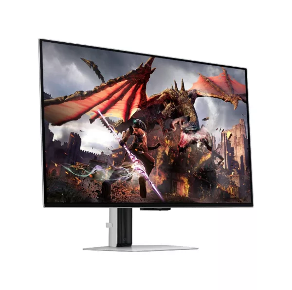 Samsung LS32DG800SUXEN Odyssey G8 Moniteur oled mince uhd 32'' - argent – Image 4