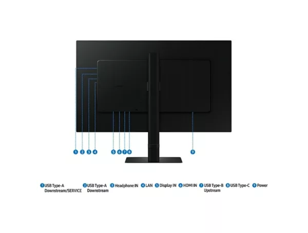 Samsung LS27D800UAUXEN S8 Moniteur plat ips uhd 27'' - noir – Image 6